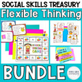 SALE Flexible Thinking Dealing with Change Social Skills Activity & Game BUNDLE