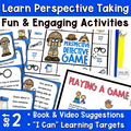 I Can Use My Perspective Taking Social Skills Game and Social Story Set 2