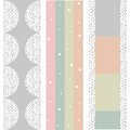 Printable Boho Neutral Spotty Bulletin Board Borders, Classroom Borders, Borders