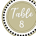 Printable boho neutral Table, Team and group Numbers, Table Signs