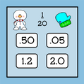 7th Grade Winter Math Bundle - 12 Digital Lessons/Games