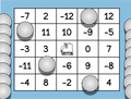 Winter-Themed Integer Addition and Subtraction Bingo