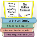 Nancy Drew: The Hidden Staircase Novel Study