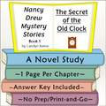 Nancy Drew: The Secret of the Old Clock Novel Study