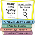 Nancy Drew Mystery Stories Novel Study Bundle