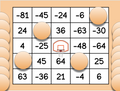 Basketball-Themed Integer Multiplication Bingo Game