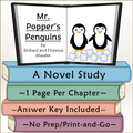 Mr. Popper’s Penguins Novel Study
