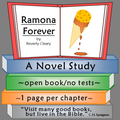 Ramona Forever Novel Study