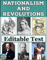 Nationalism and Revolutions in the 1800s Test