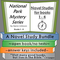 National Park Mystery Series Novel Study Bundle