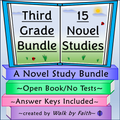 Third Grade Novel Study Bundle