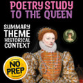 To the Queen Poetry Study Analysis of Shakespeare's Masterpiece for High School