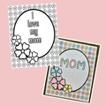 Mother's Day Coloring Worksheets, Craft Activity, Spring Coloring Pages