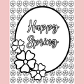 Mother's Day Coloring Worksheets, Craft Activity, Spring Coloring Pages