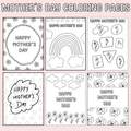Mother's Day Coloring Worksheets, Mother's Day Coloring Pages activity 