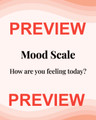Mood Scale - SEL Activity