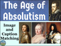 The Age of Absolutism Primary Source Image Activity