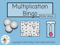 Multiplication and Division Math Bundle - 5 Winter-Themed Games/Lessons/Flashcards