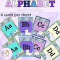 Angel Aura Beginning Letter Sounds Alphabet Flashcards Uppercase and Lowercase