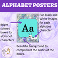 Angel Aura Beginning Letter Sounds Alphabet Posters Uppercase and Lowercase