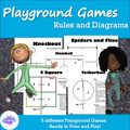 Playground Games, Recess Games - 5 Games for Outdoor Play Time