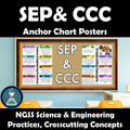 Anchor Chart NGSS CCC SEP Crosscutting Concepts Science Engineering Practice