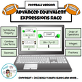 7th Grade Math - Football Bundle