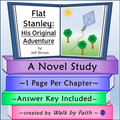 Flat Stanley His Original Adventure Novel Study
