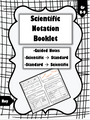 Scientific Notation Intro: Foldable/Booklet