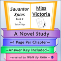 Miss Victoria Novel Study
