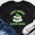Lucky Lesson Clover Books St. Patrick's Day T-shirt 