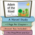 Adam of the Road Novel Study