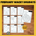 National and Wacky Holidays - Push Pin Poke Art BUNDLE