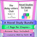 The Babysitters Club Novel Study Bundle