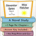 Miss Fletcher Novel Study