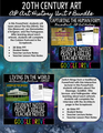 AP Art History Unit 8 Bundle: 20th C & Global Contemporary Art