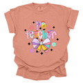 Pastel PE Teacher Pencil Bow Comfort Colors