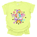 Pastel PE Teacher Pencil Bow Comfort Colors