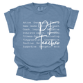 PE Teacher Script Comfort Colors T-Shirt PE Teacher Script Comfort Colors T-Shirt