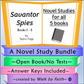 Savantor Spies Novel Study Bundle