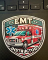 EMT Instructor Badge Waterproof Vinyl Sticker 