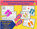 OT Summer Handwriting Visual Motor Fine Motor Activity Packet