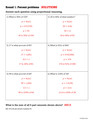 Percent Problems Group Review Activity | Grade 7 Math