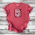 Todd and Margo | Christmas Vacation | on Comfort Colors