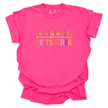 Fall Theme PE Teacher Comfort Colors T-Shirt