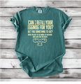 Christmas Vacation Shirt - Can I Refill Your Eggnog for You? - Funny Movie Quote Shirt - Comfort Colors, Chevy Chase, Cousin Eddie.