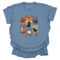 Vintage Black Cat Halloween Comfort Colors T-Shirt