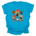 Vintage Black Cat Halloween Comfort Colors T-Shirt