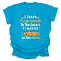 I Teach Physical Education to the Cutest Pumpkins in the Patch Comfort Colors T-Shirt