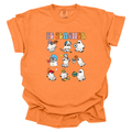 Groovy PE Teacher Sporty Ghosts Comfort Colors T-Shirt